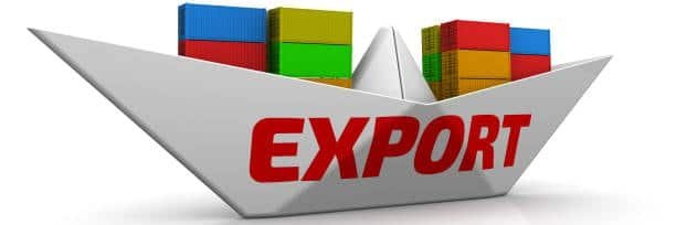 stylized export cargo image highlighting international trade from seller’s facility