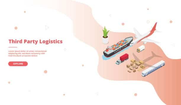 3PL logistics transport methods including air, sea, truck, and rail delivery