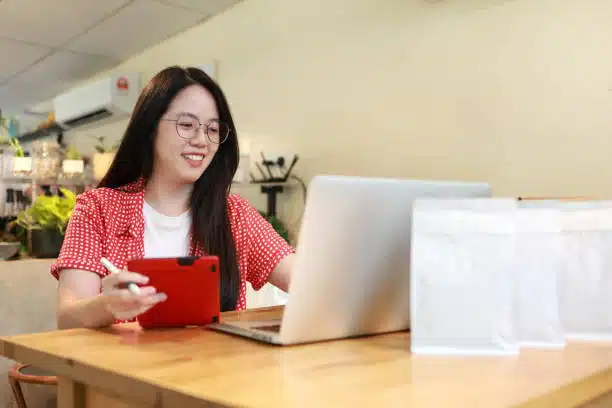 Malaysian online seller managing UK-bound exports through a digital shipping platform