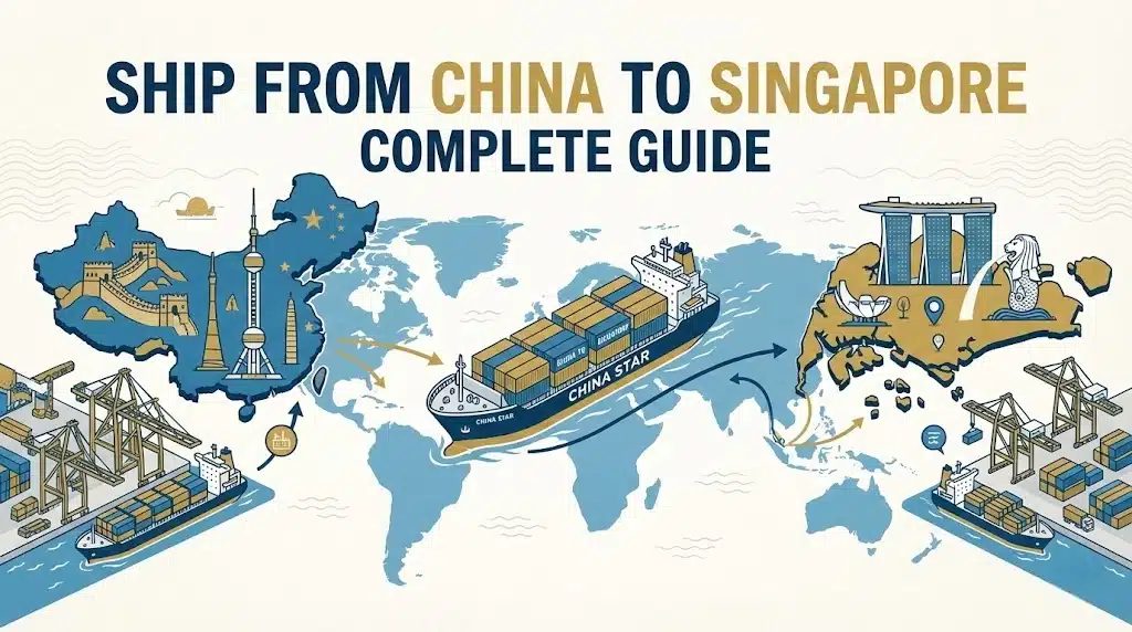 from China to Singapore