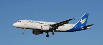Lao Airlines aircraft representing air freight services from China to Laos.