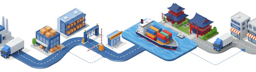 a logistics supply chain