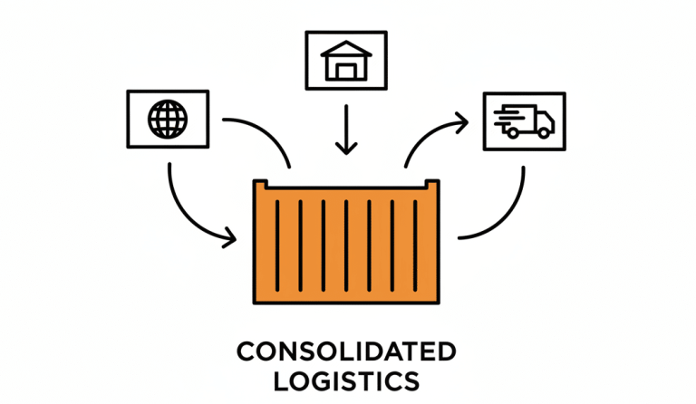 j&t-cargo-vs-freight-forwarder-comparison-Consolidation Process